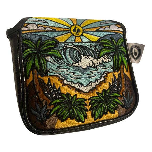 Lim. Edition Pins and Aces The Rockies Beach Coastal Mallet Cover Golf Accessory - Picture 7 of 14